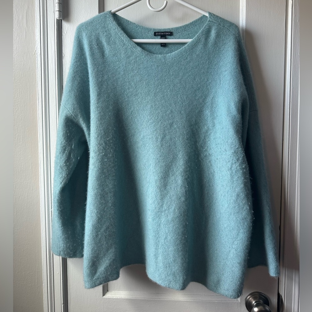 Eileen Fisher Soft Blue Women's Sweater